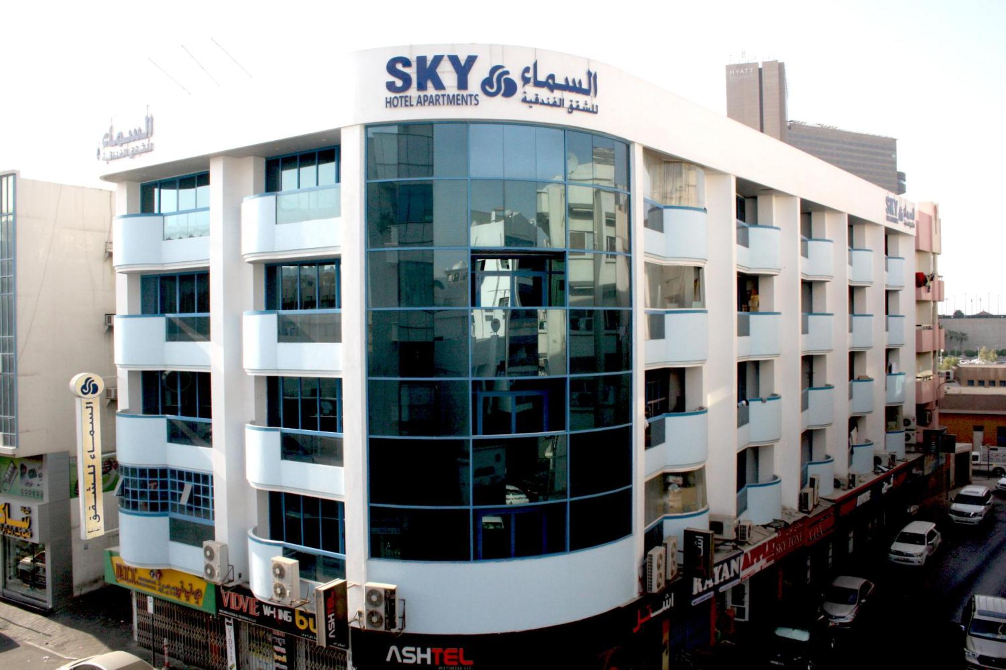 Sky Hotel Apartments Dubaj Exteriér fotografie